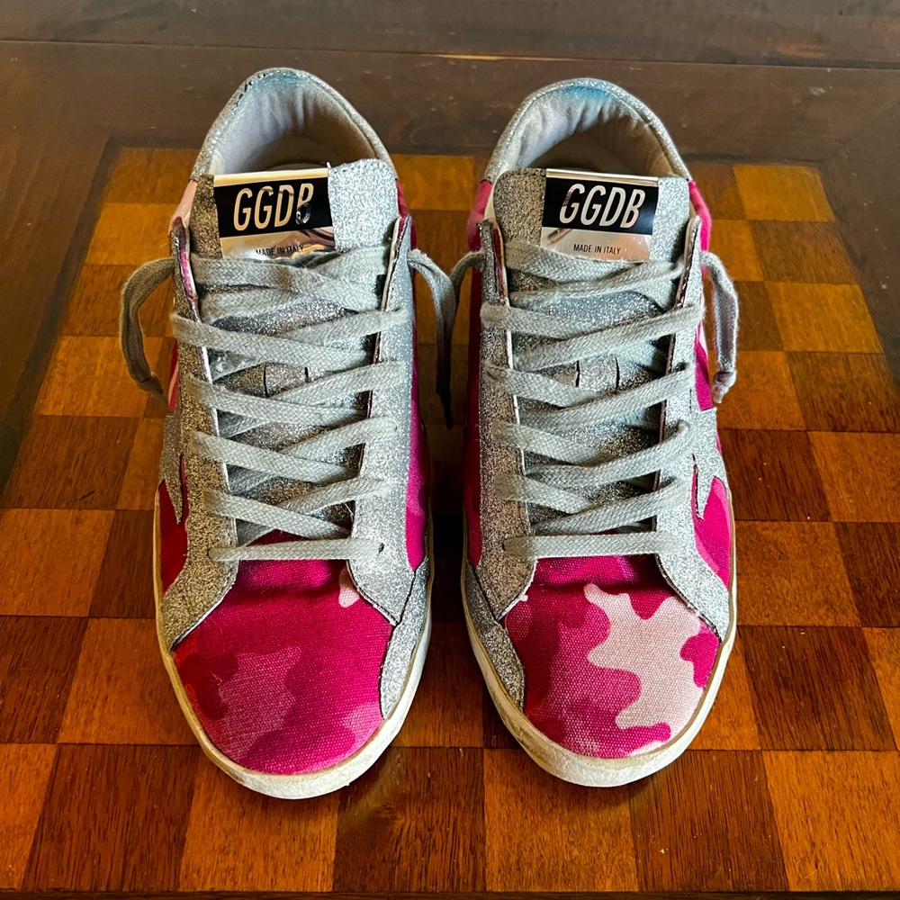 Golden Goose Hot Pink Camo